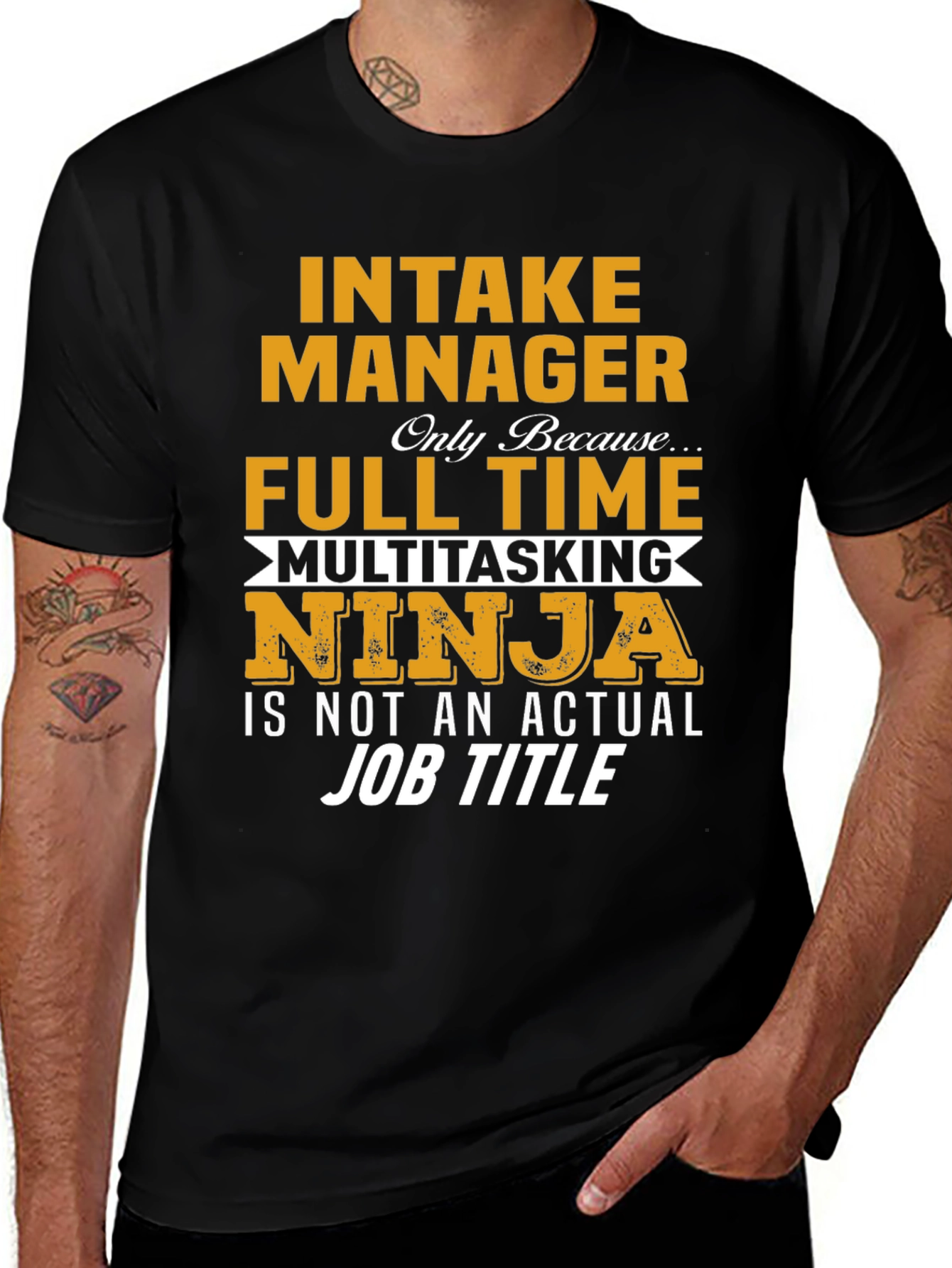 Intake Manager Multitasking Ninja T-Shirt