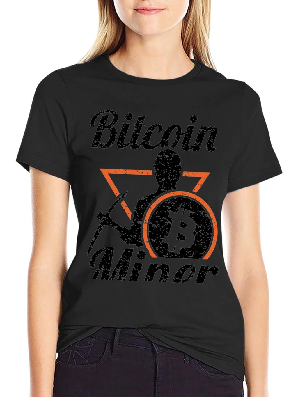 Bitcoin Miner Graphic Tee - Crypto Enthusiast Shirt