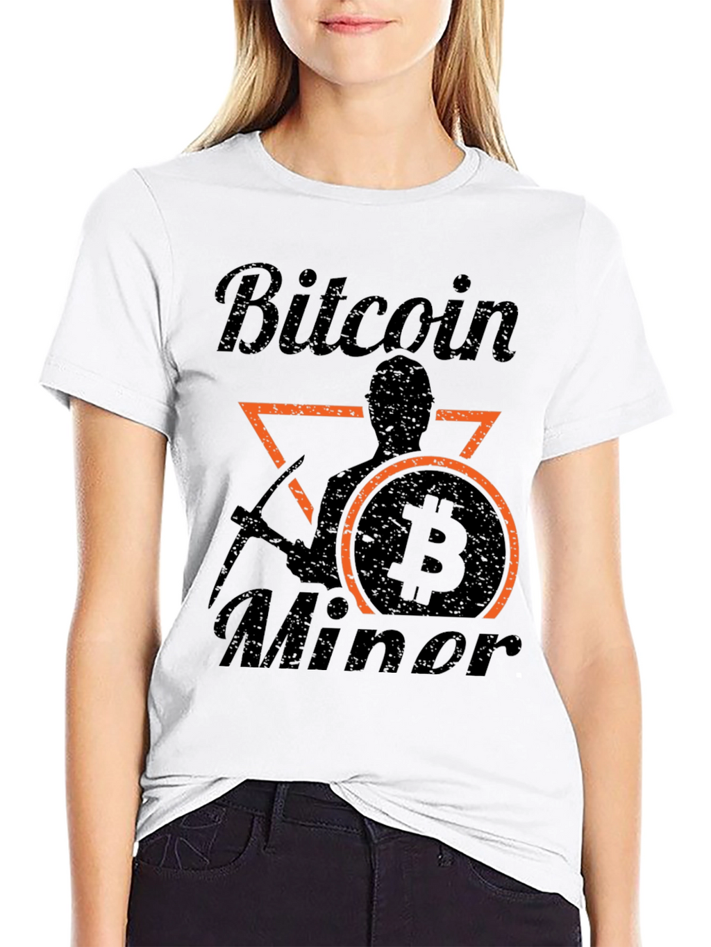 Bitcoin Miner Graphic Tee - Crypto Enthusiast Shirt