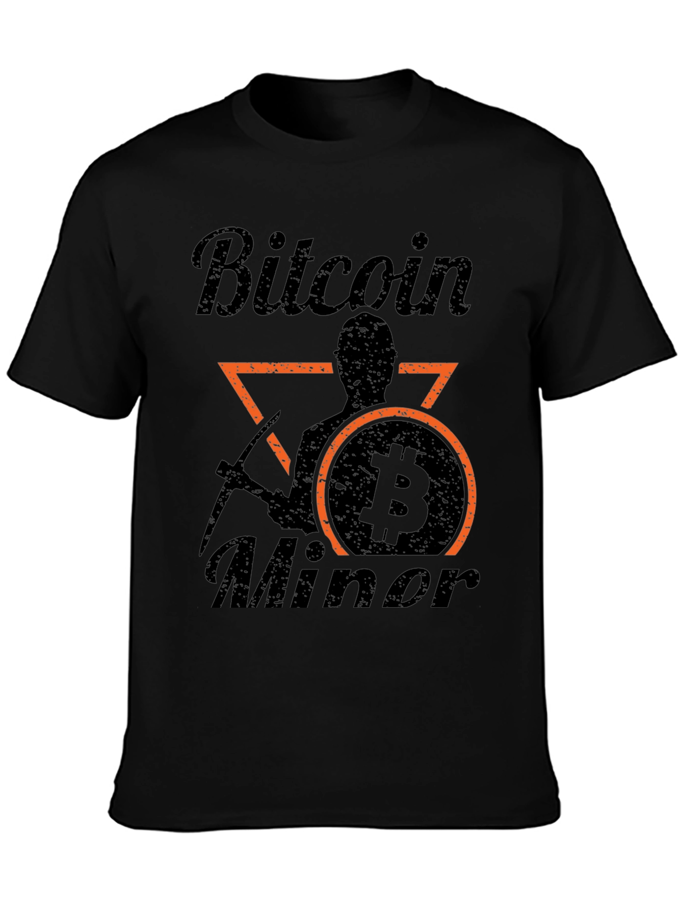 Bitcoin Miner Graphic Tee - Crypto Enthusiast Shirt