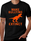 Make Bullying Extinct T-Rex Graphic Tee