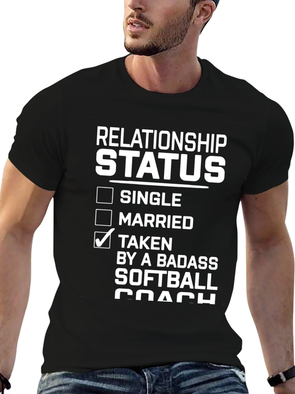 Relationship Status Softball Coach T-Shirt