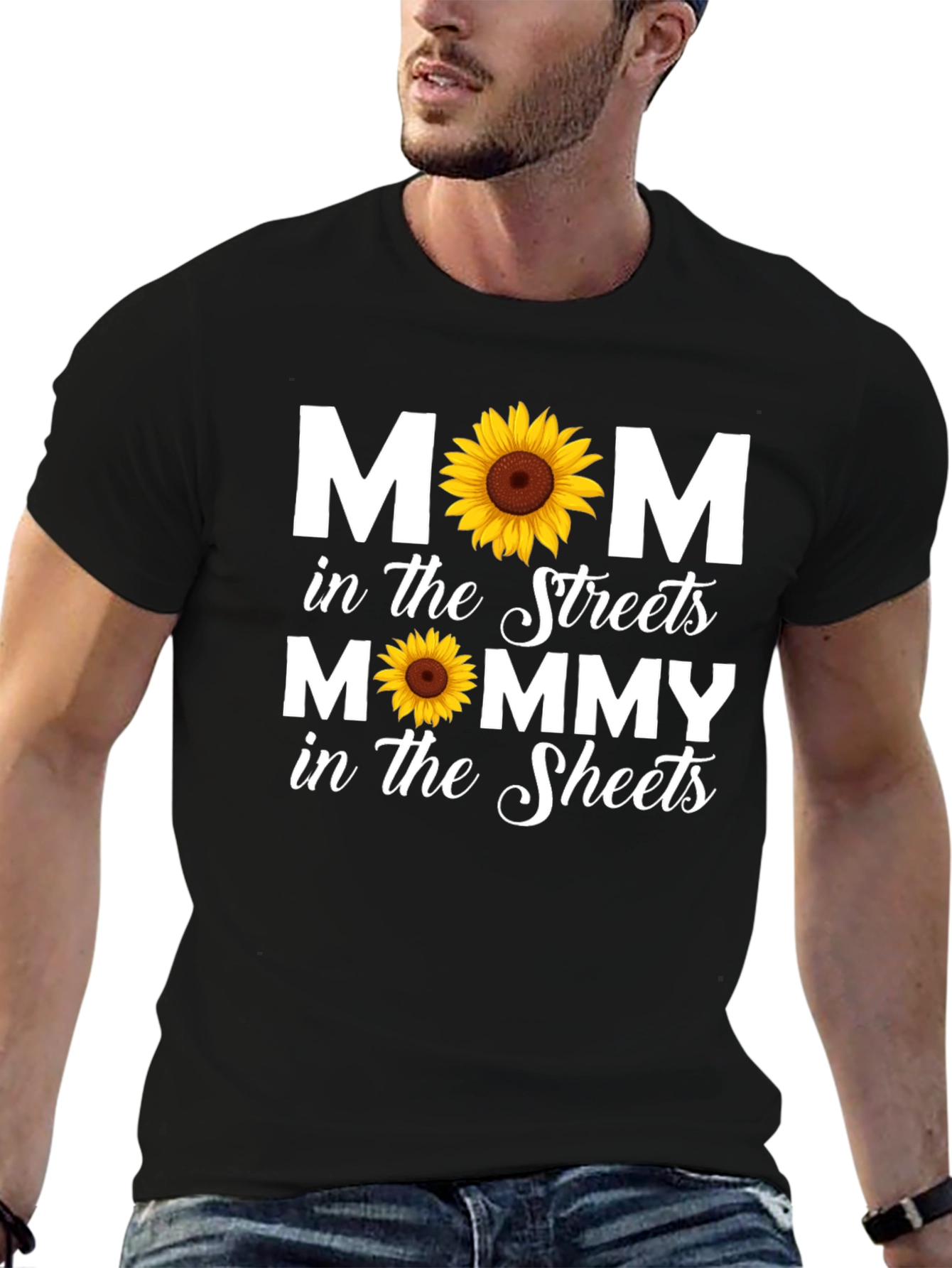 Mom Sunflower Graphic Tee