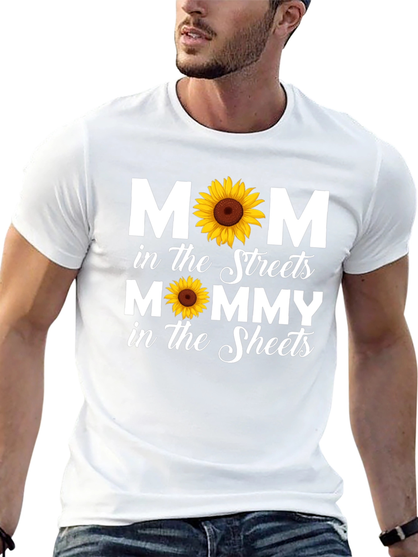 Mom Sunflower Graphic Tee
