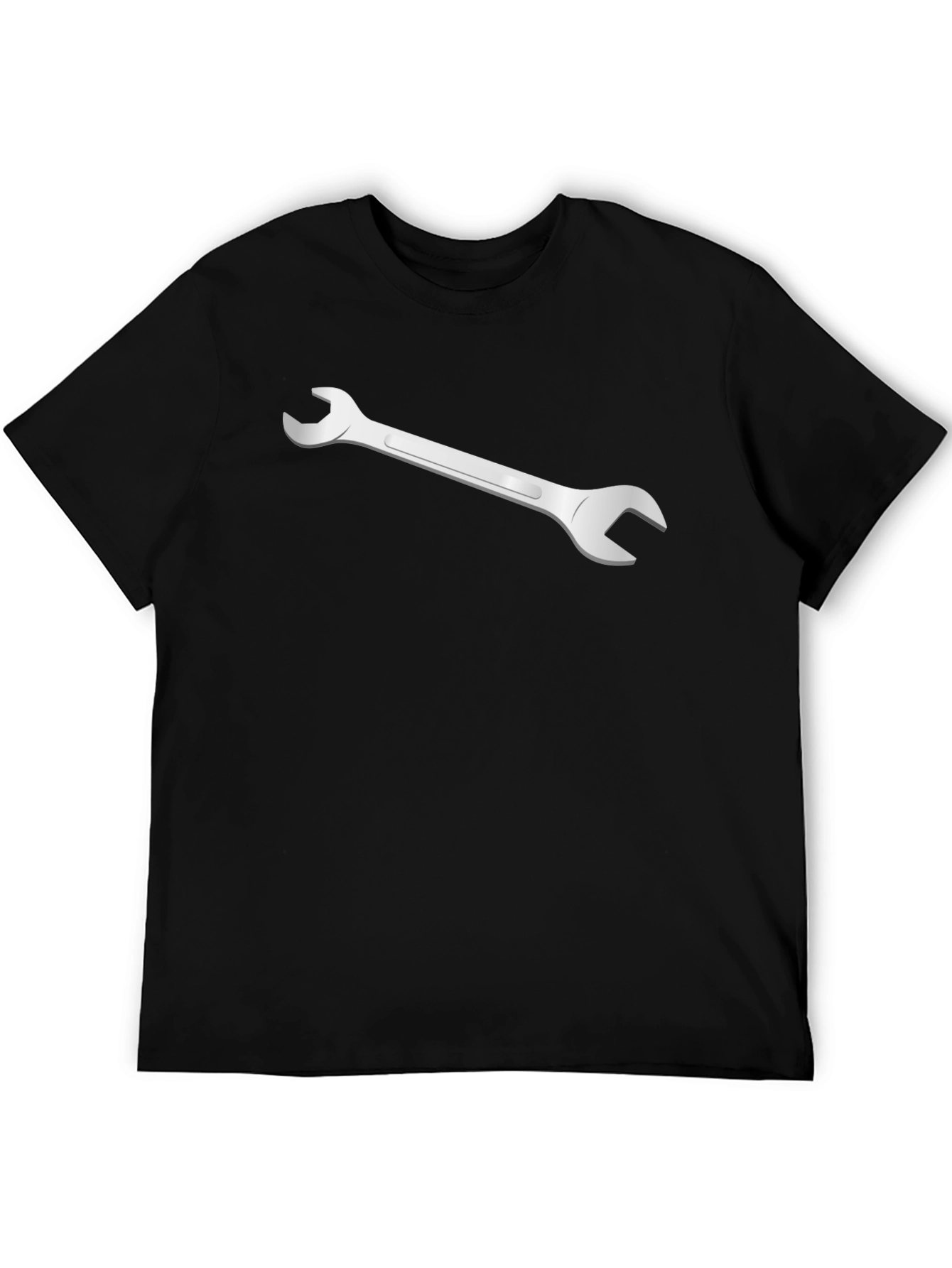 Wrench Graphic Black T-Shirt