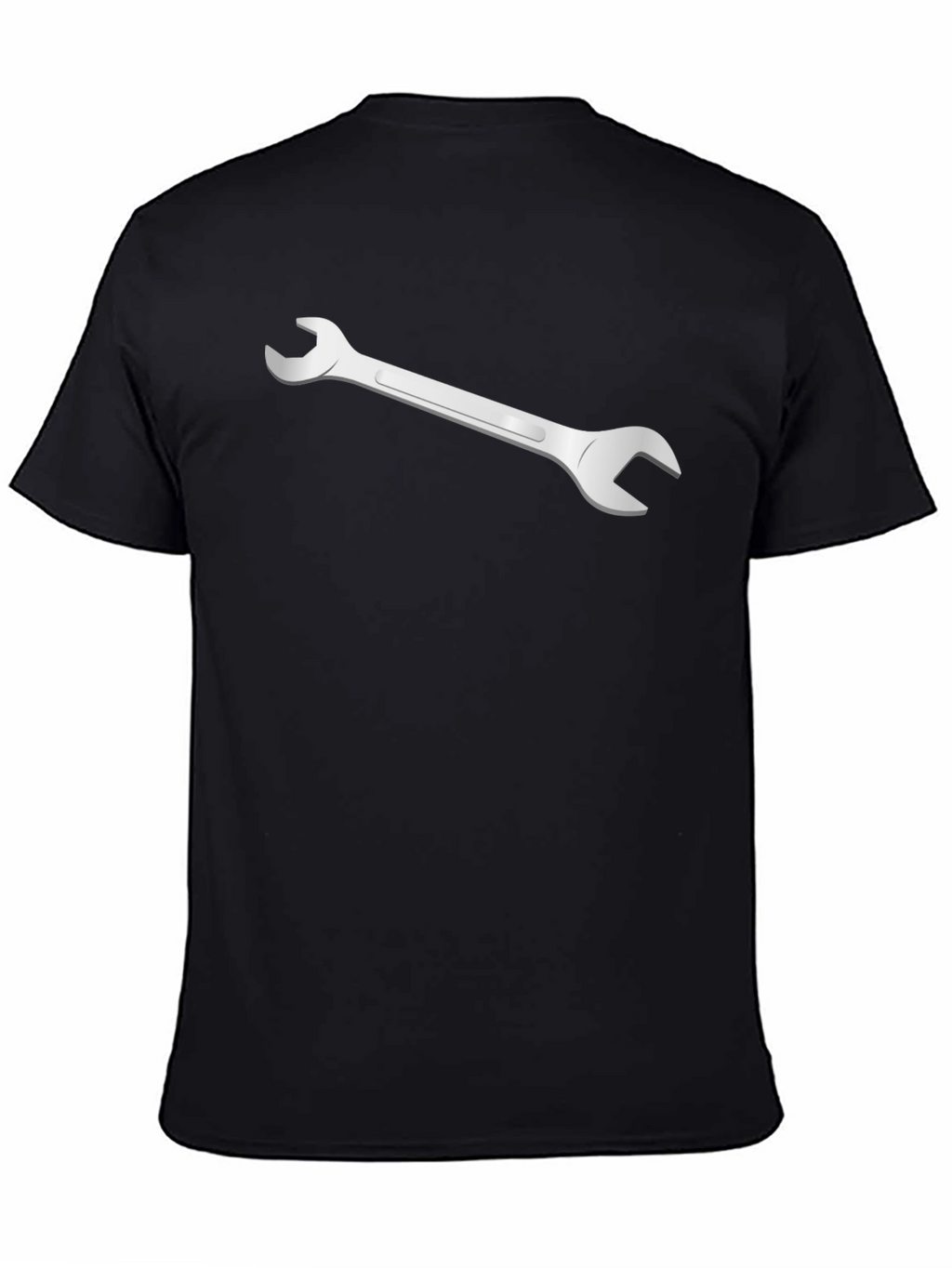 Wrench Graphic Black T-Shirt