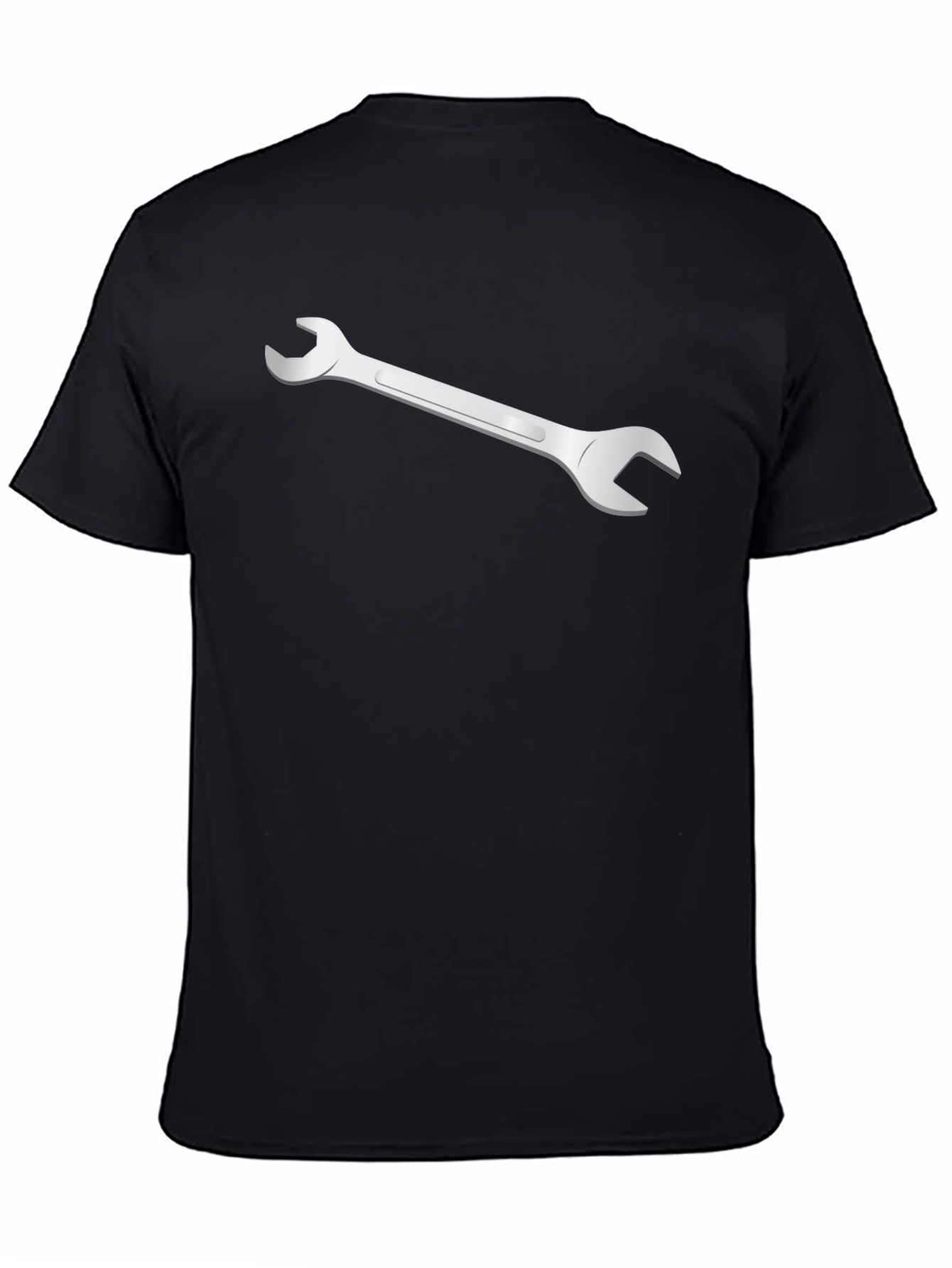 Wrench Graphic Black T-Shirt