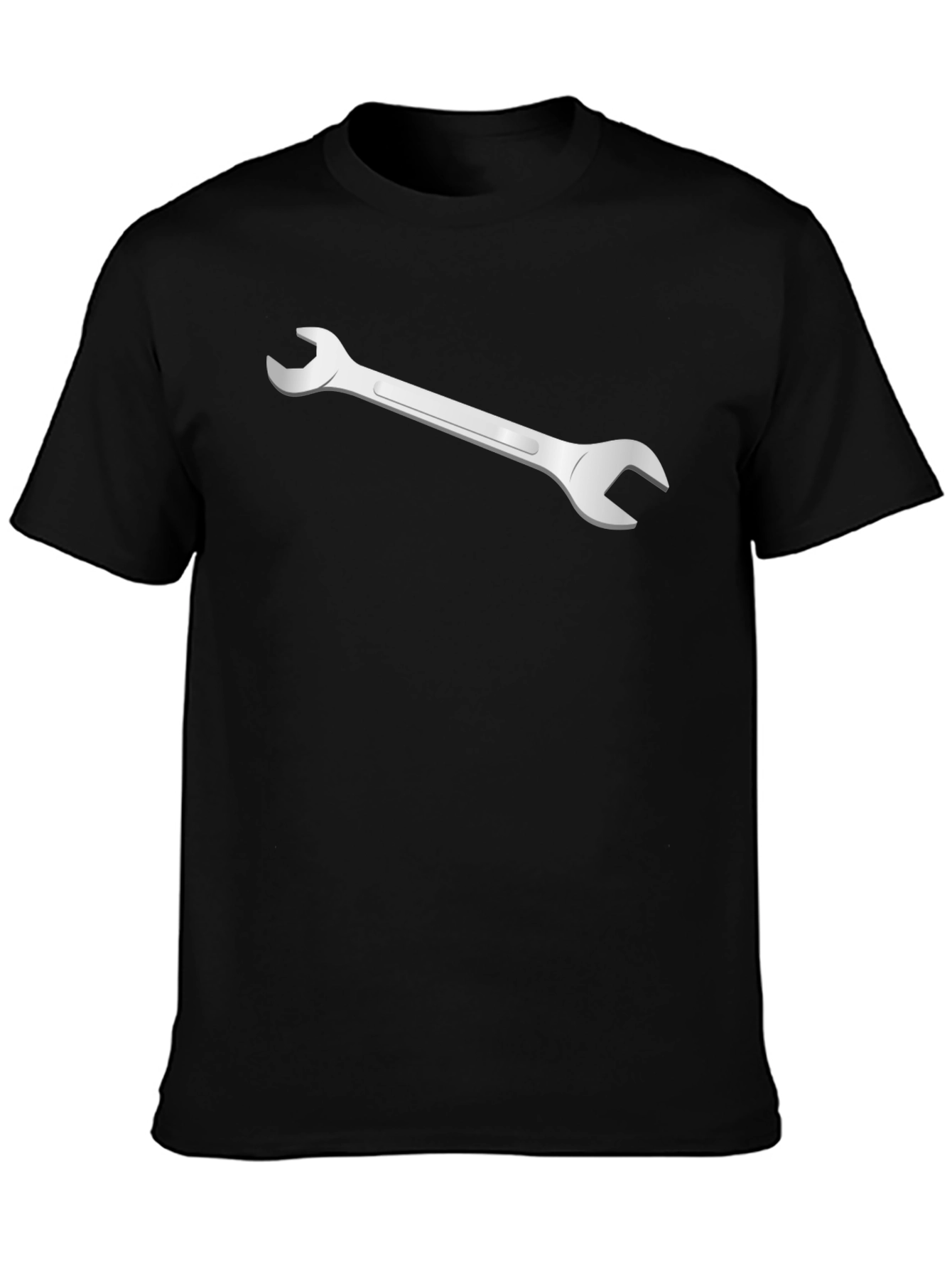 Wrench Graphic Black T-Shirt