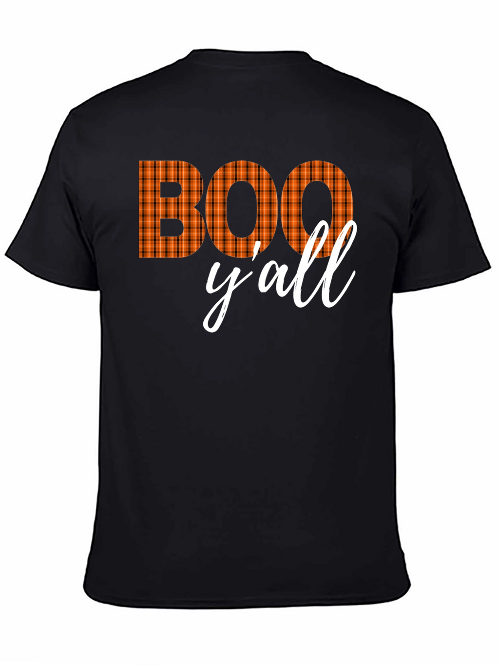 Boo Yall Halloween Graphic Tee - Spooky Season Shirt