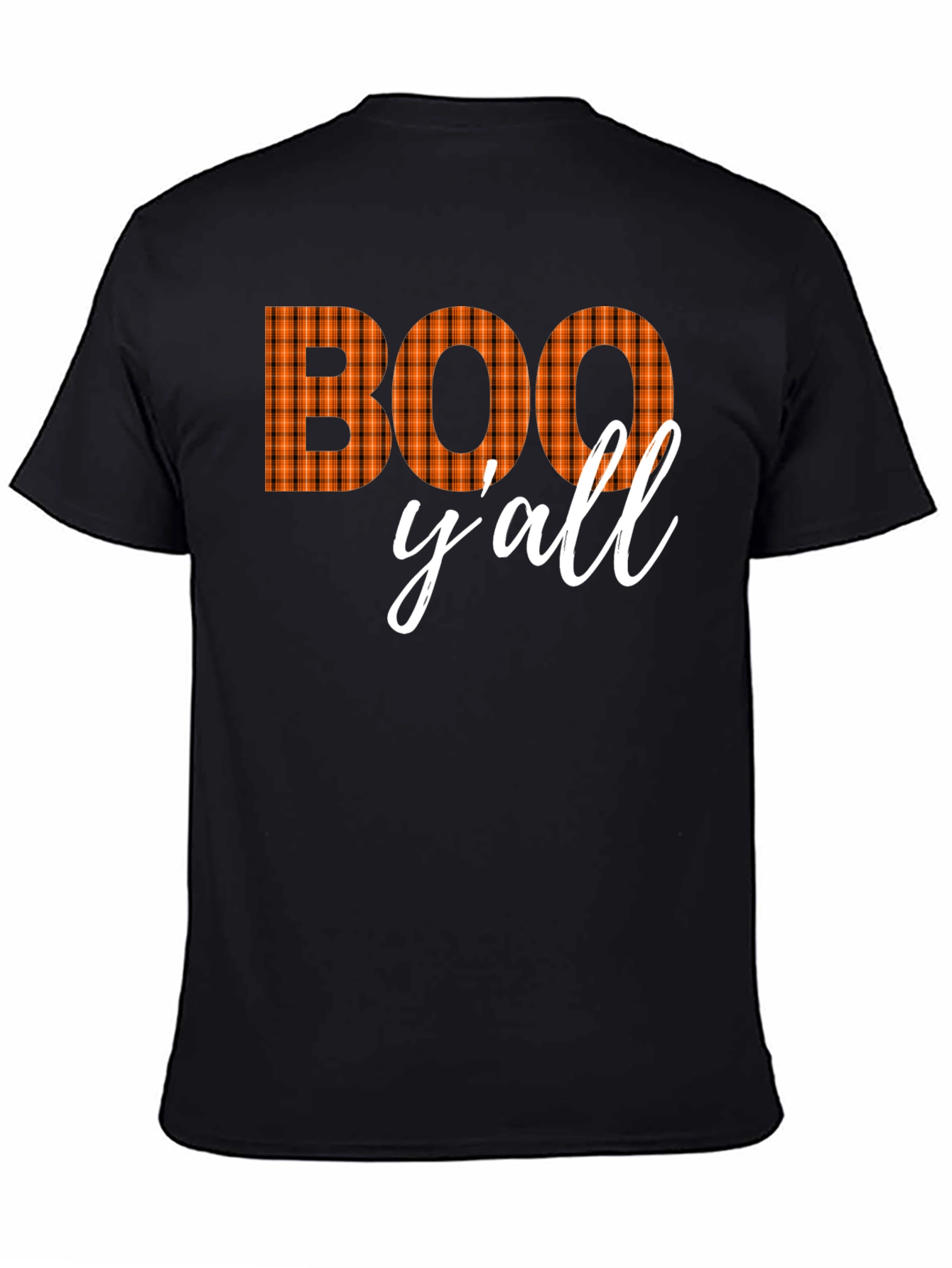 Boo Yall Halloween Graphic Tee - Spooky Season Shirt