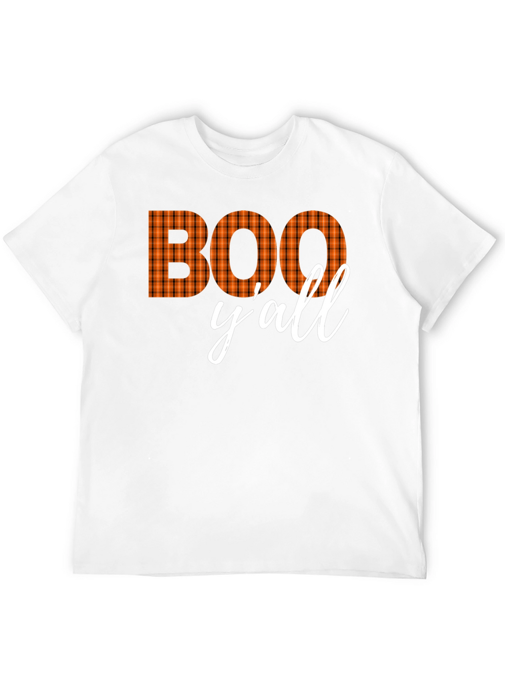 Boo Yall Halloween Graphic Tee - Spooky Season Shirt