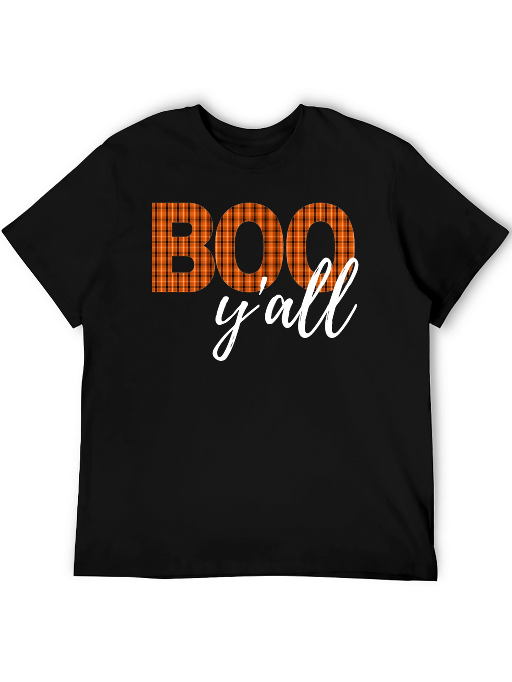 Boo Yall Halloween Graphic Tee - Spooky Season Shirt