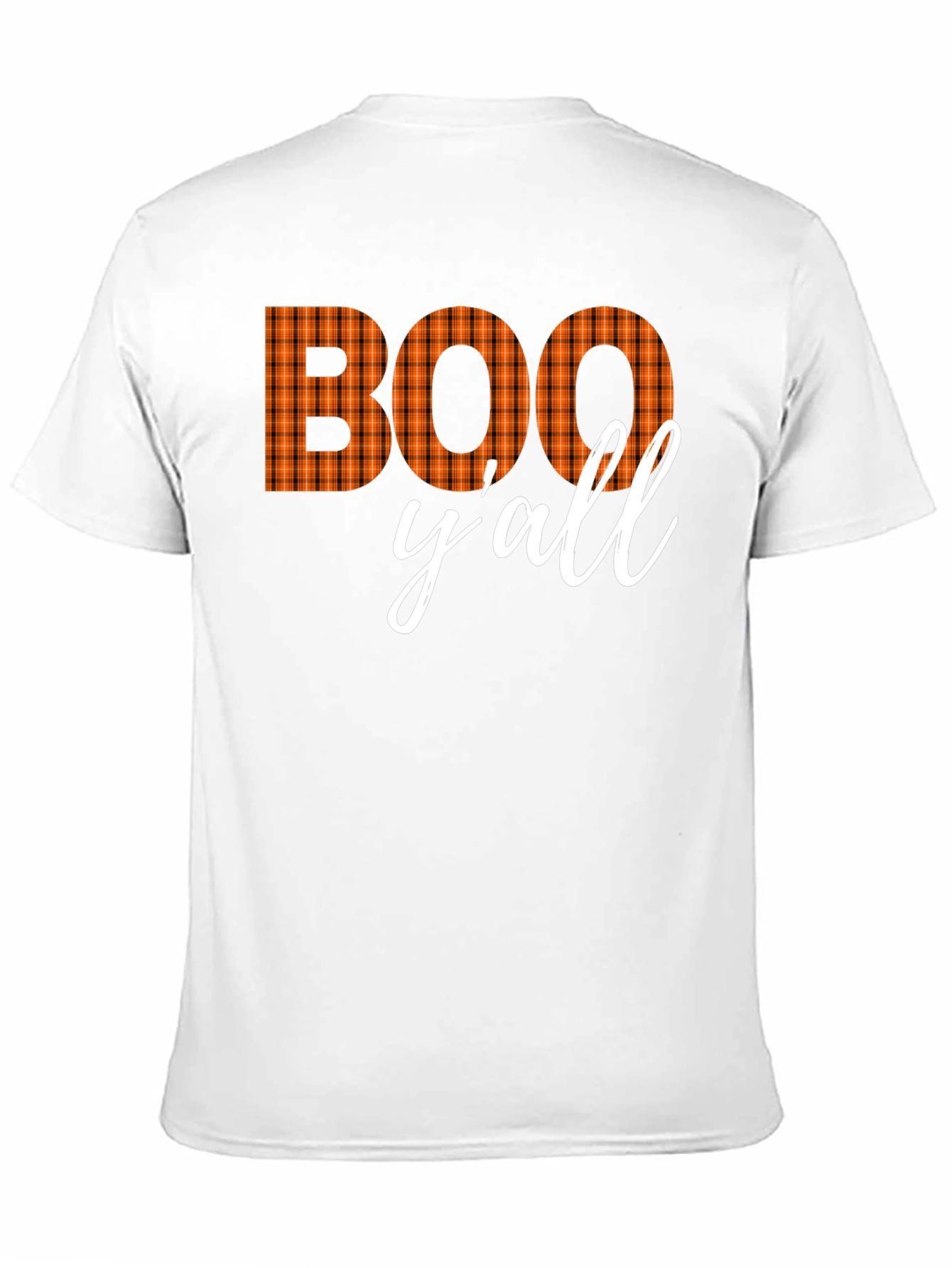 Boo Yall Halloween Graphic Tee - Spooky Season Shirt