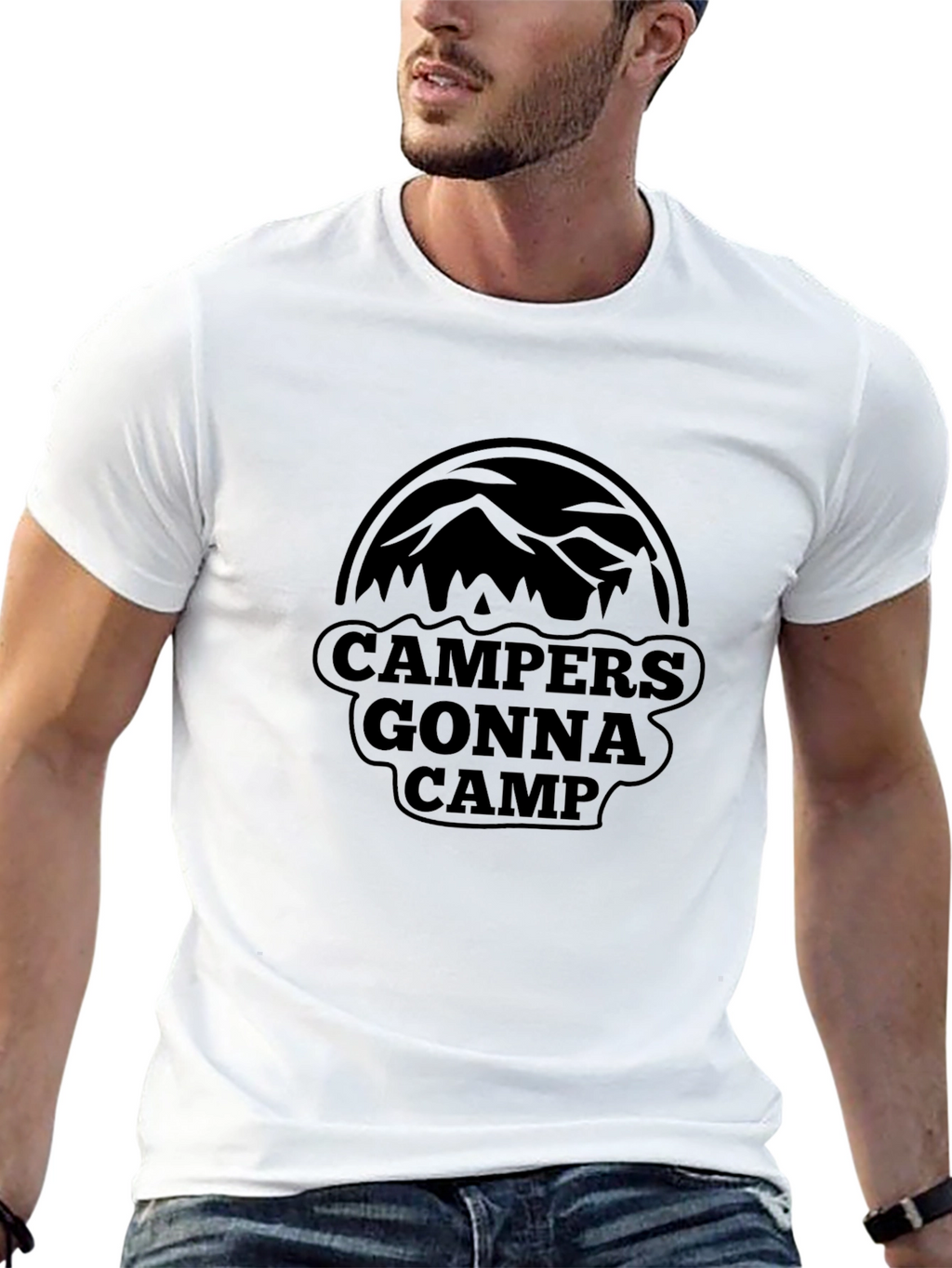 Campers Gonna Camp Graphic Tee