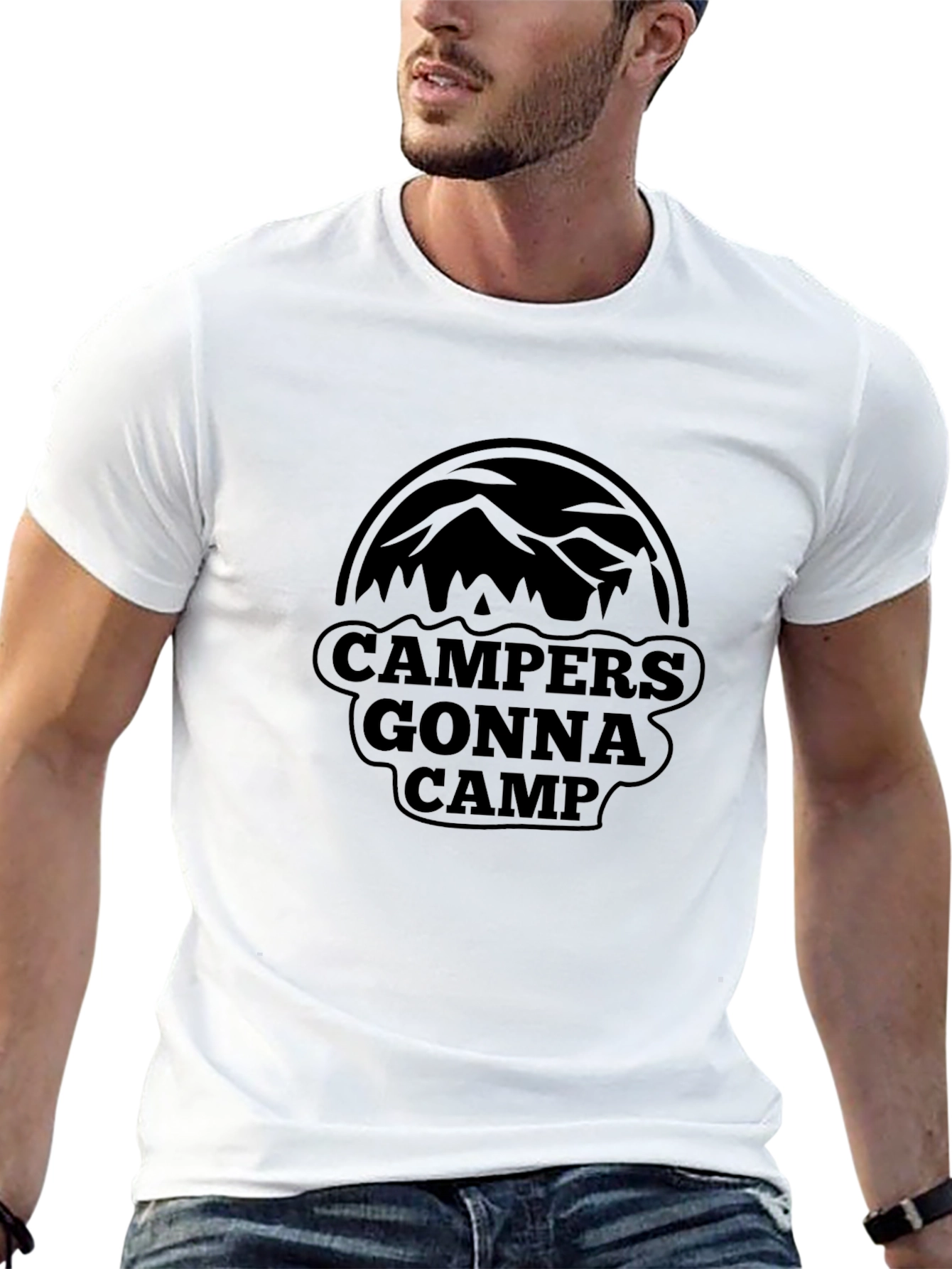 Campers Gonna Camp Graphic Tee