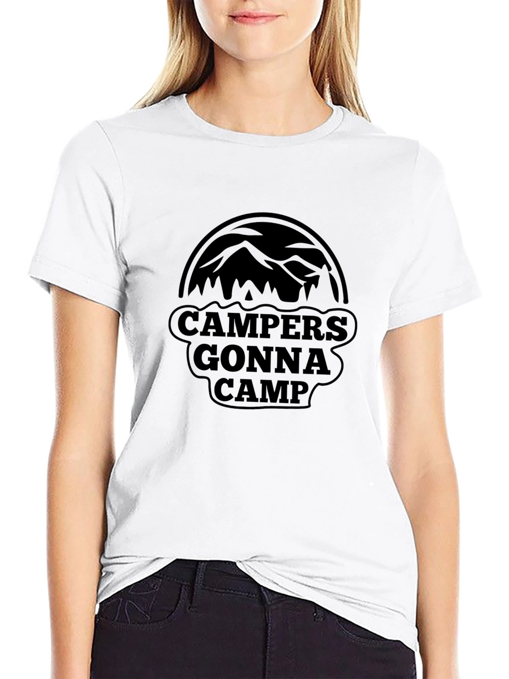 Campers Gonna Camp Graphic Tee