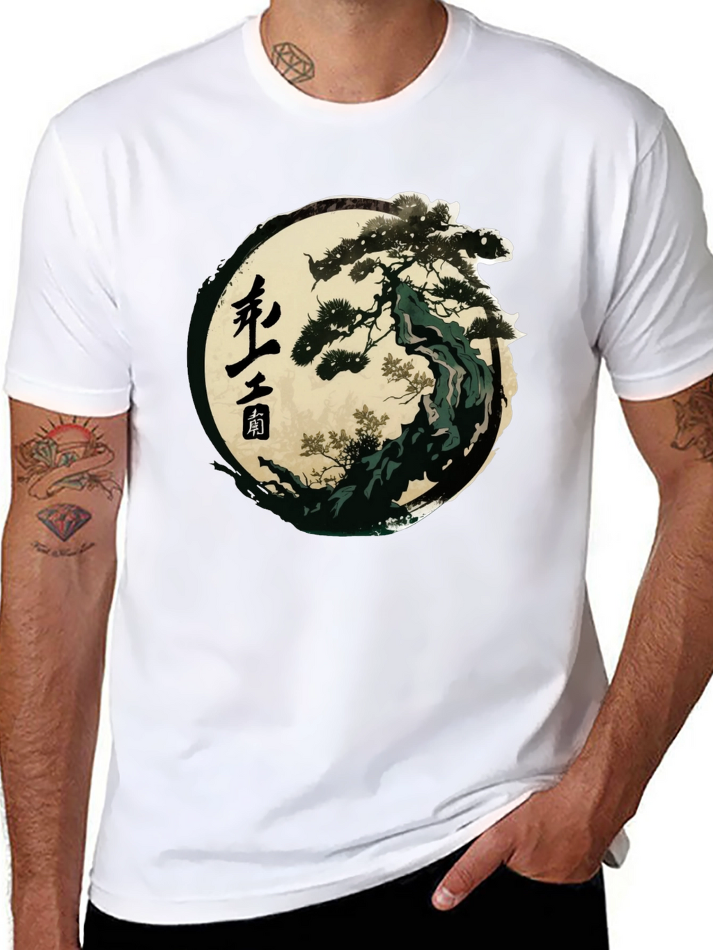 Bonsai Tree Graphic Tee - Stylish & Unique Design