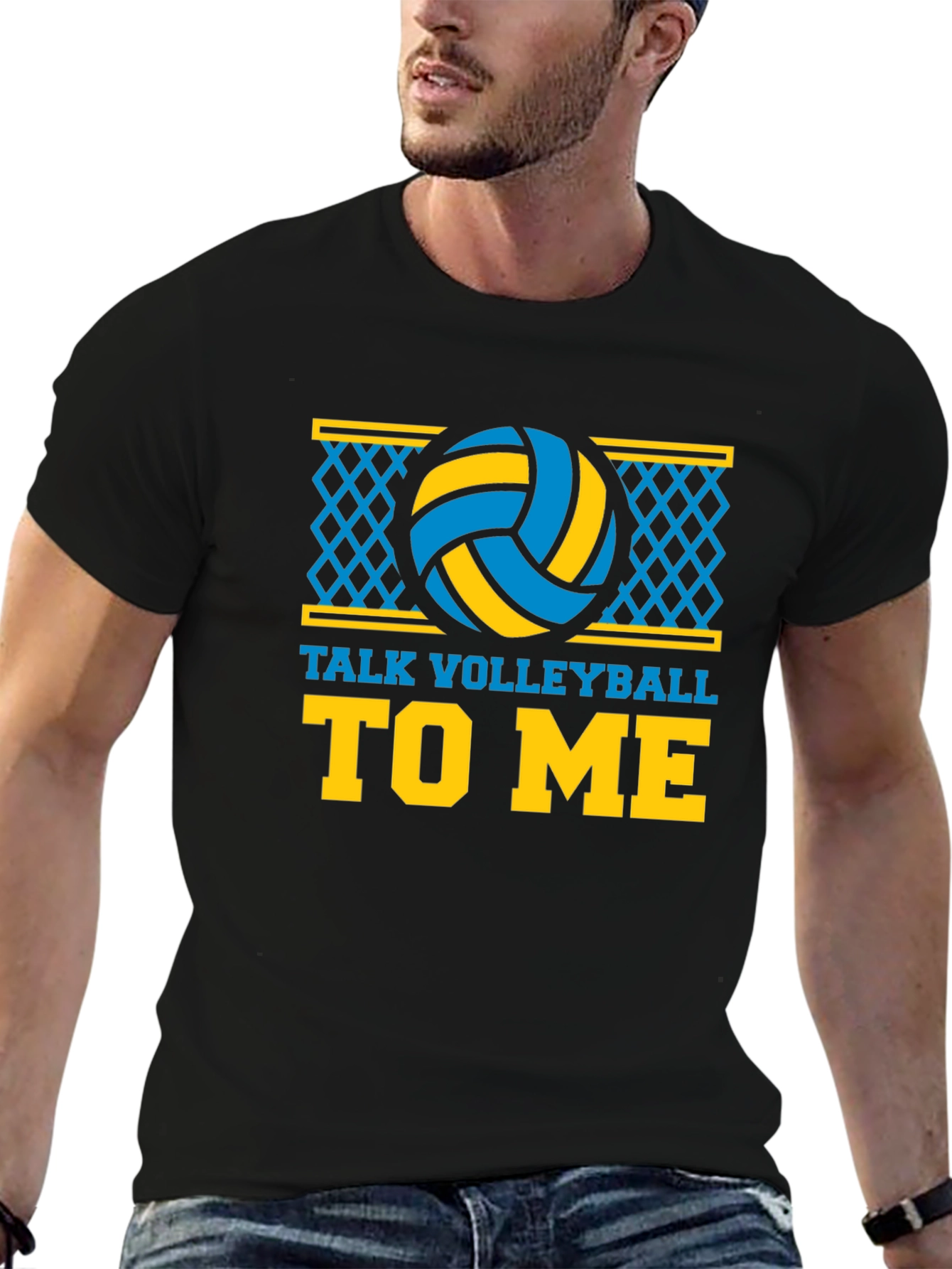 Talk Volleyball to Me Graphic T-Shirt