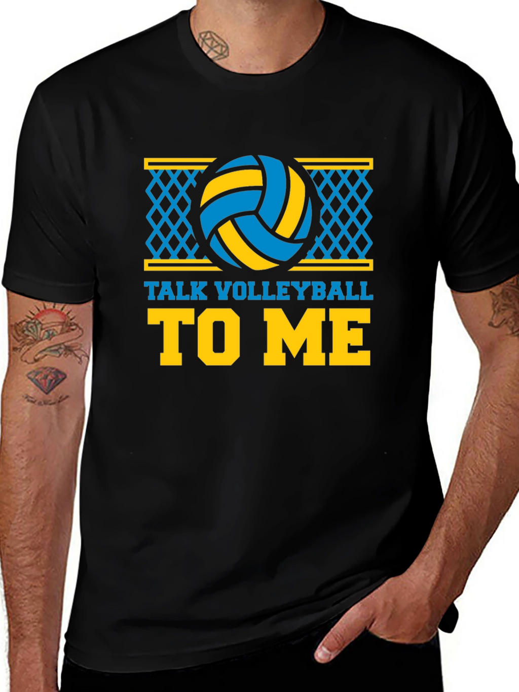 Talk Volleyball to Me Graphic T-Shirt
