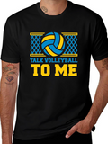 Talk Volleyball to Me Graphic T-Shirt