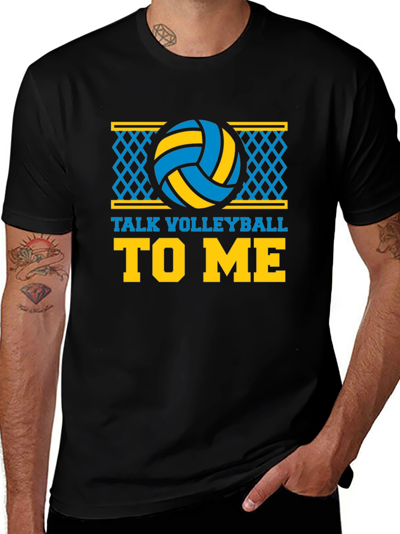 Talk Volleyball to Me Graphic T-Shirt