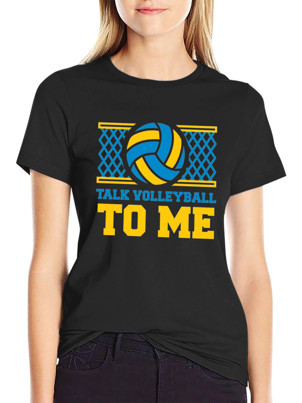 Talk Volleyball to Me Graphic T-Shirt