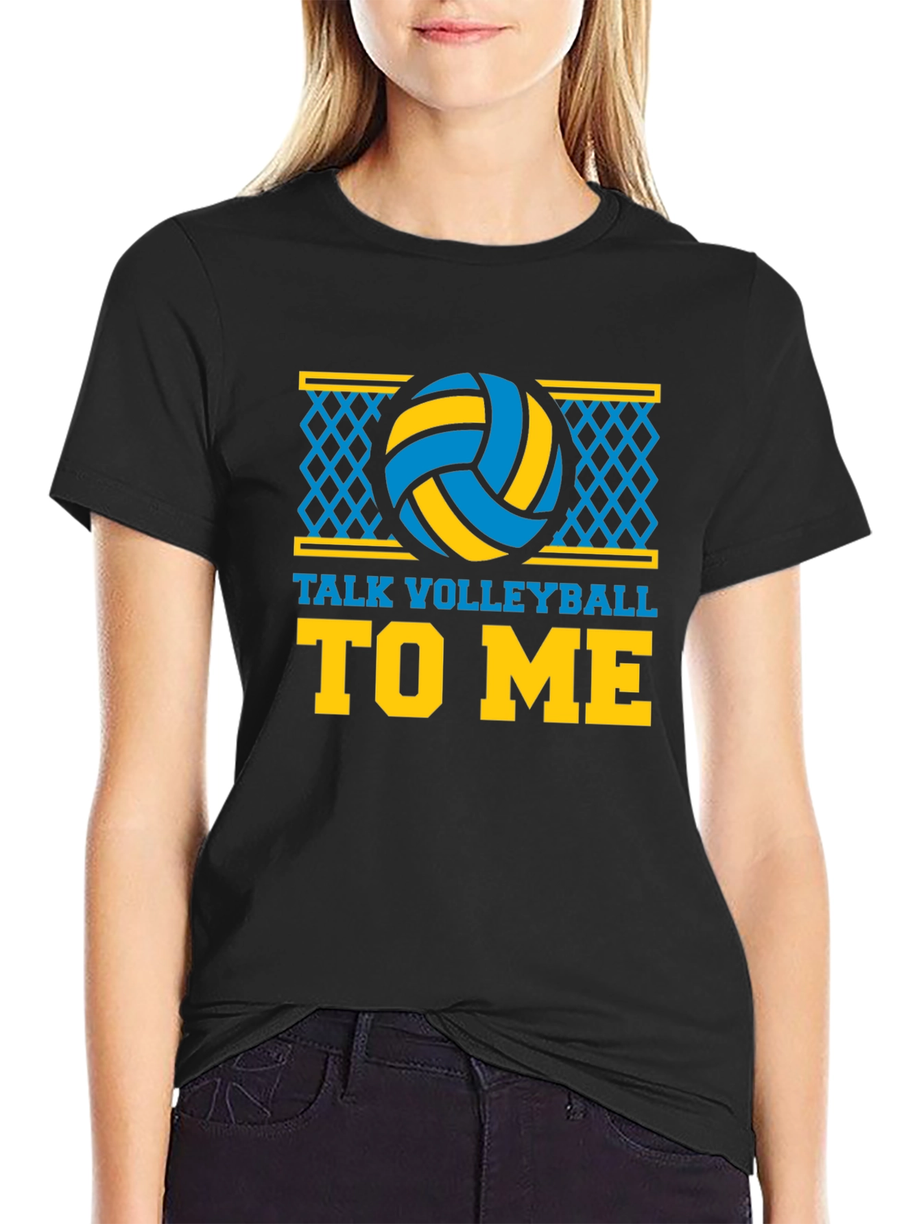 Talk Volleyball to Me Graphic T-Shirt