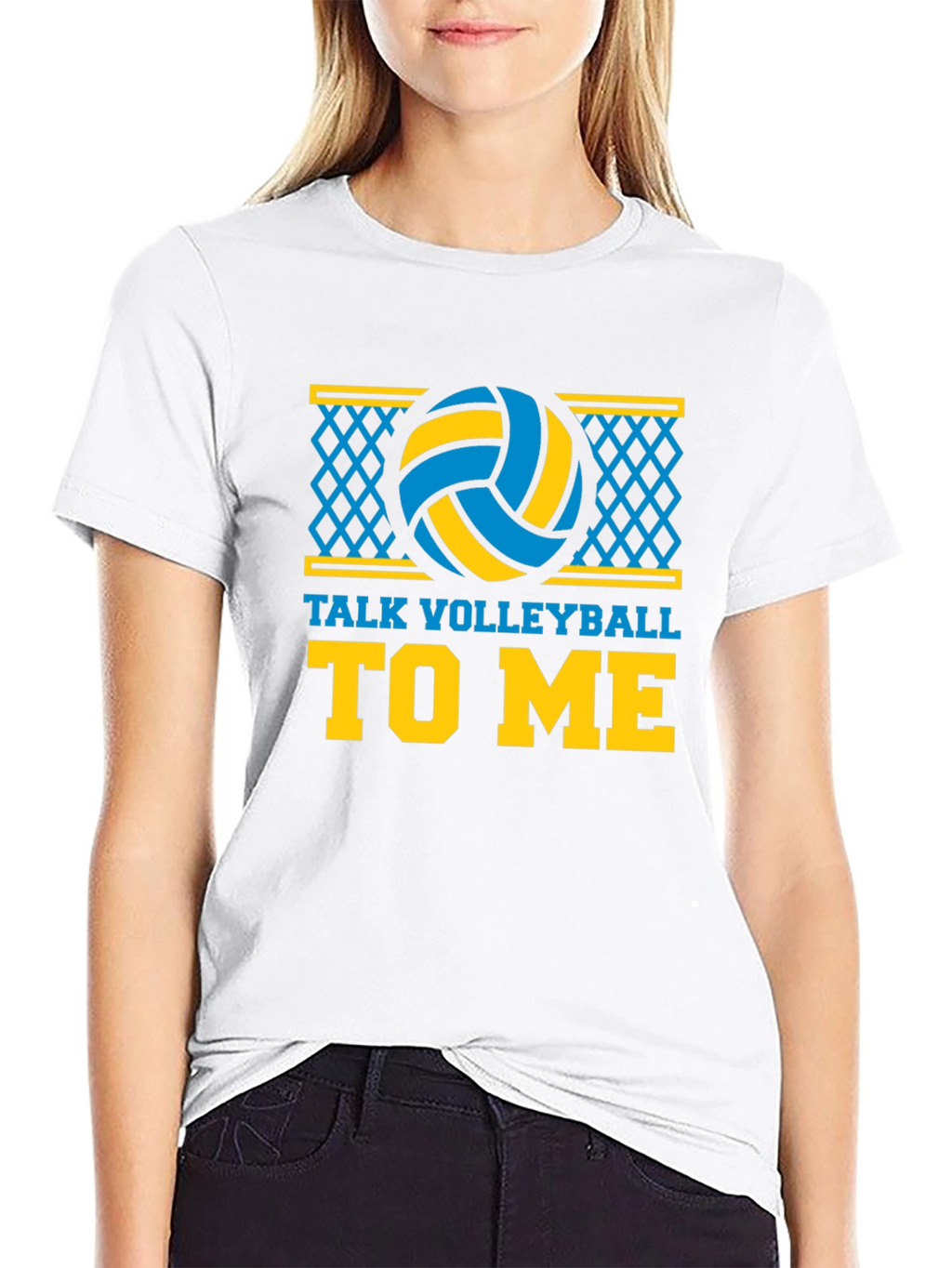 Talk Volleyball to Me Graphic T-Shirt