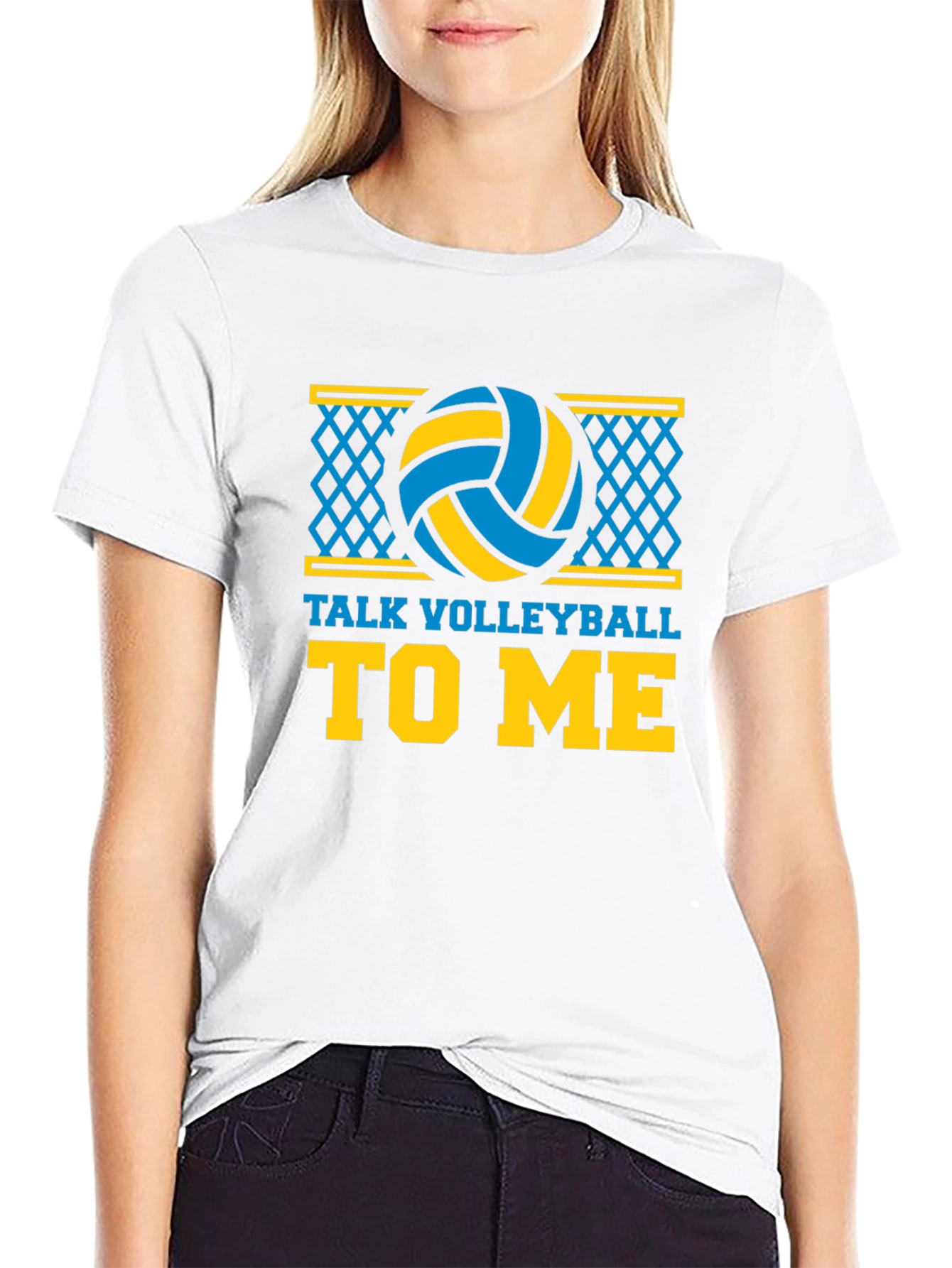 Talk Volleyball to Me Graphic T-Shirt