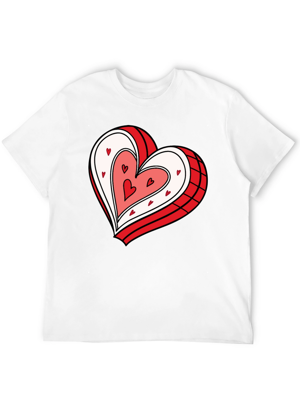 Heart Graphic Tee - Stylish & Comfy