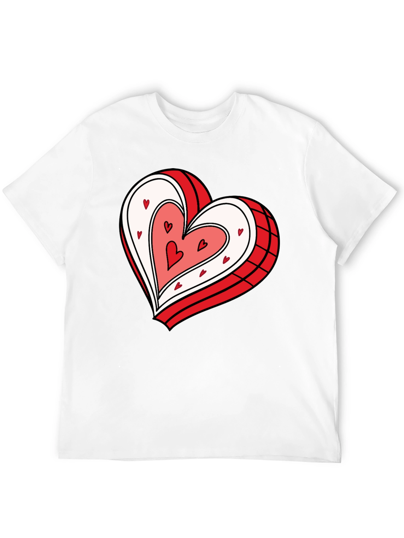 Heart Graphic Tee - Stylish & Comfy