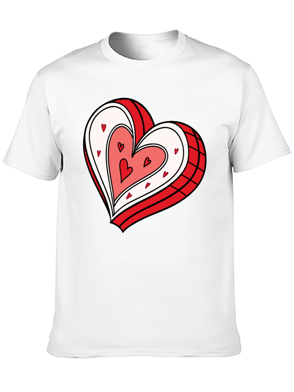 Heart Graphic Tee - Stylish & Comfy