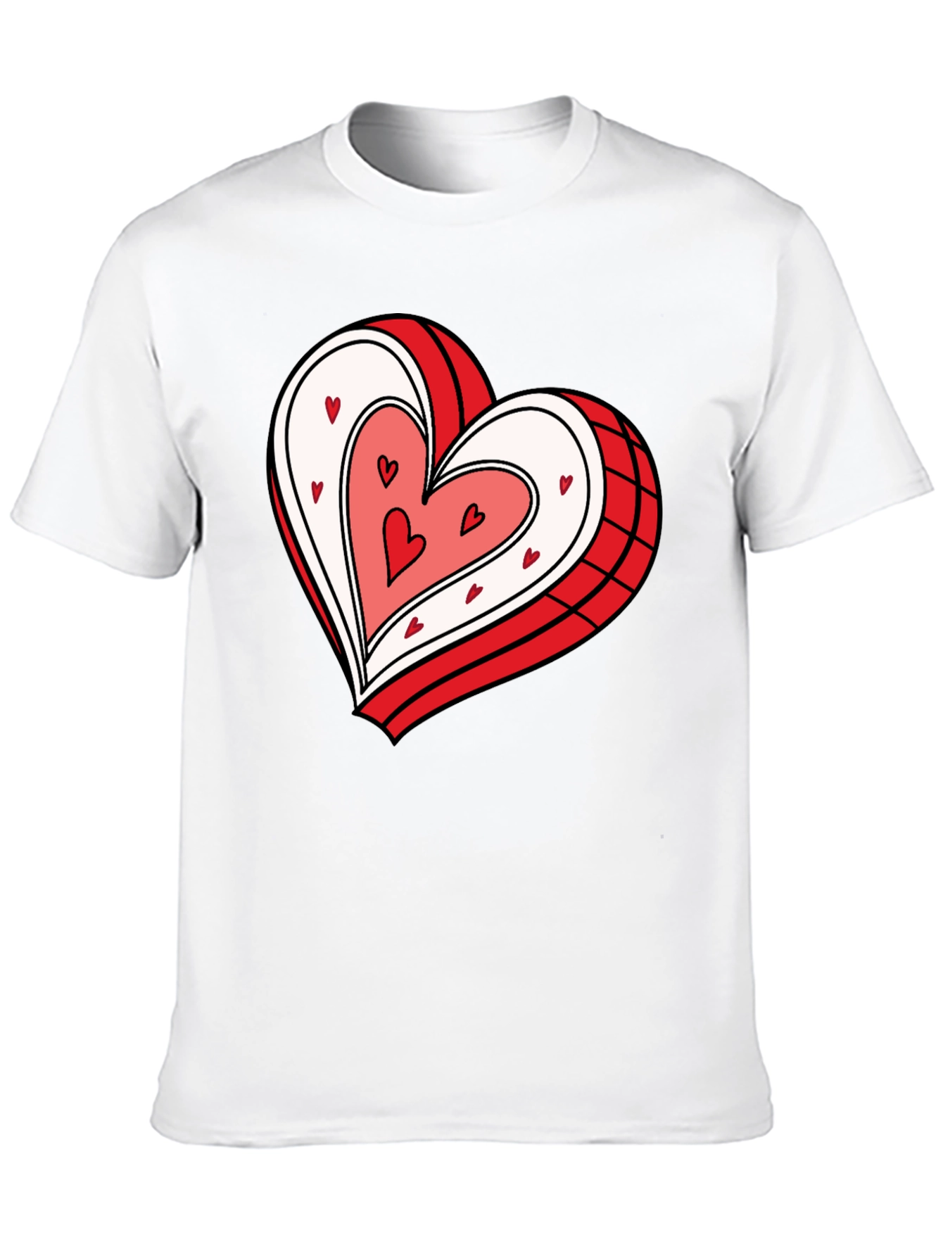Heart Graphic Tee - Stylish & Comfy