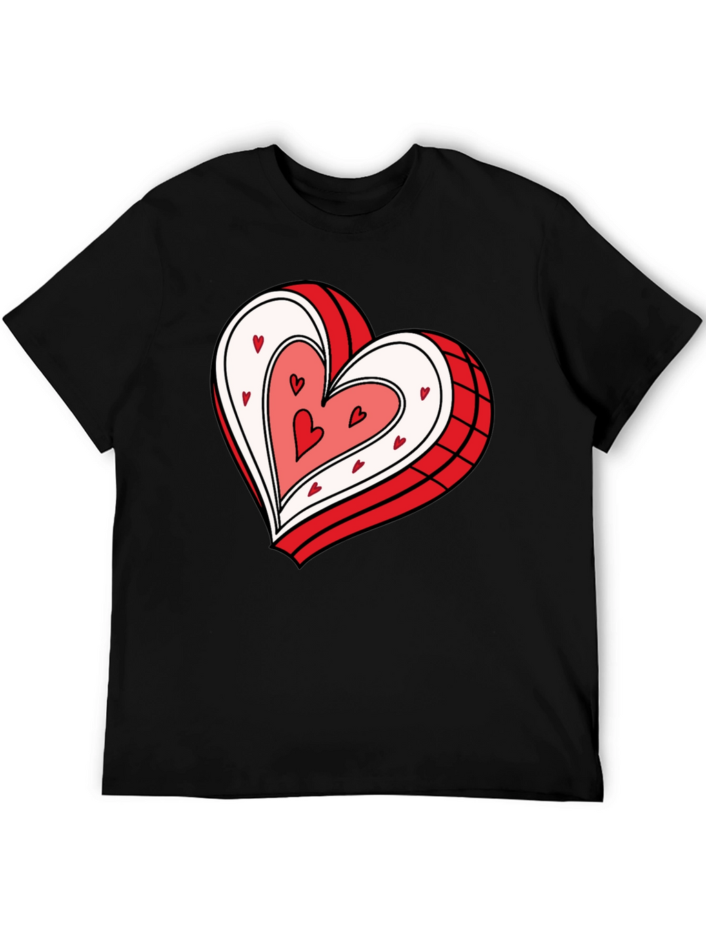 Heart Graphic Tee - Stylish & Comfy