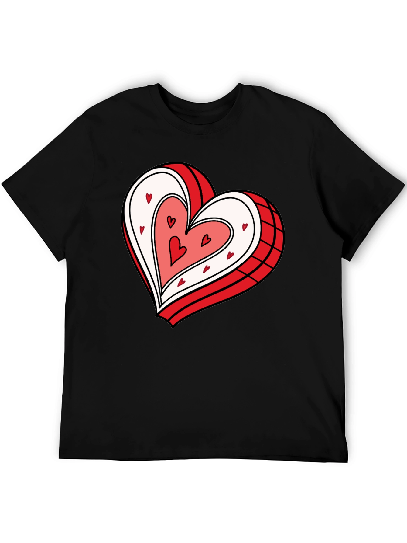 Heart Graphic Tee - Stylish & Comfy