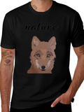 Nature Wolf Graphic Tee