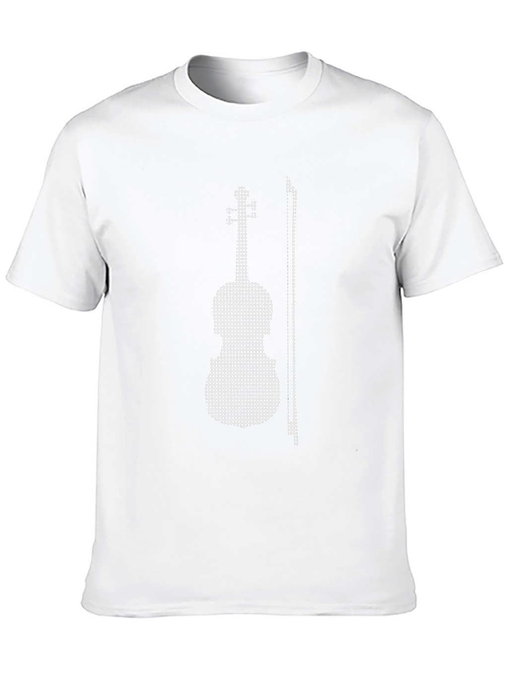 Violin Graphic Tee - Classic Musician T-Shirt