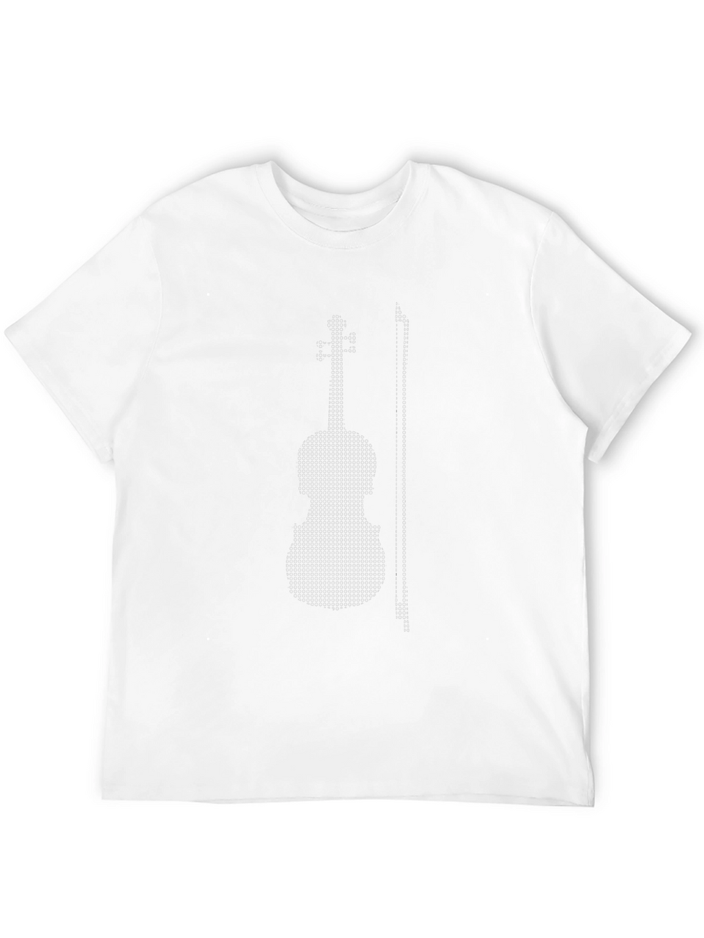 Violin Graphic Tee - Classic Musician T-Shirt