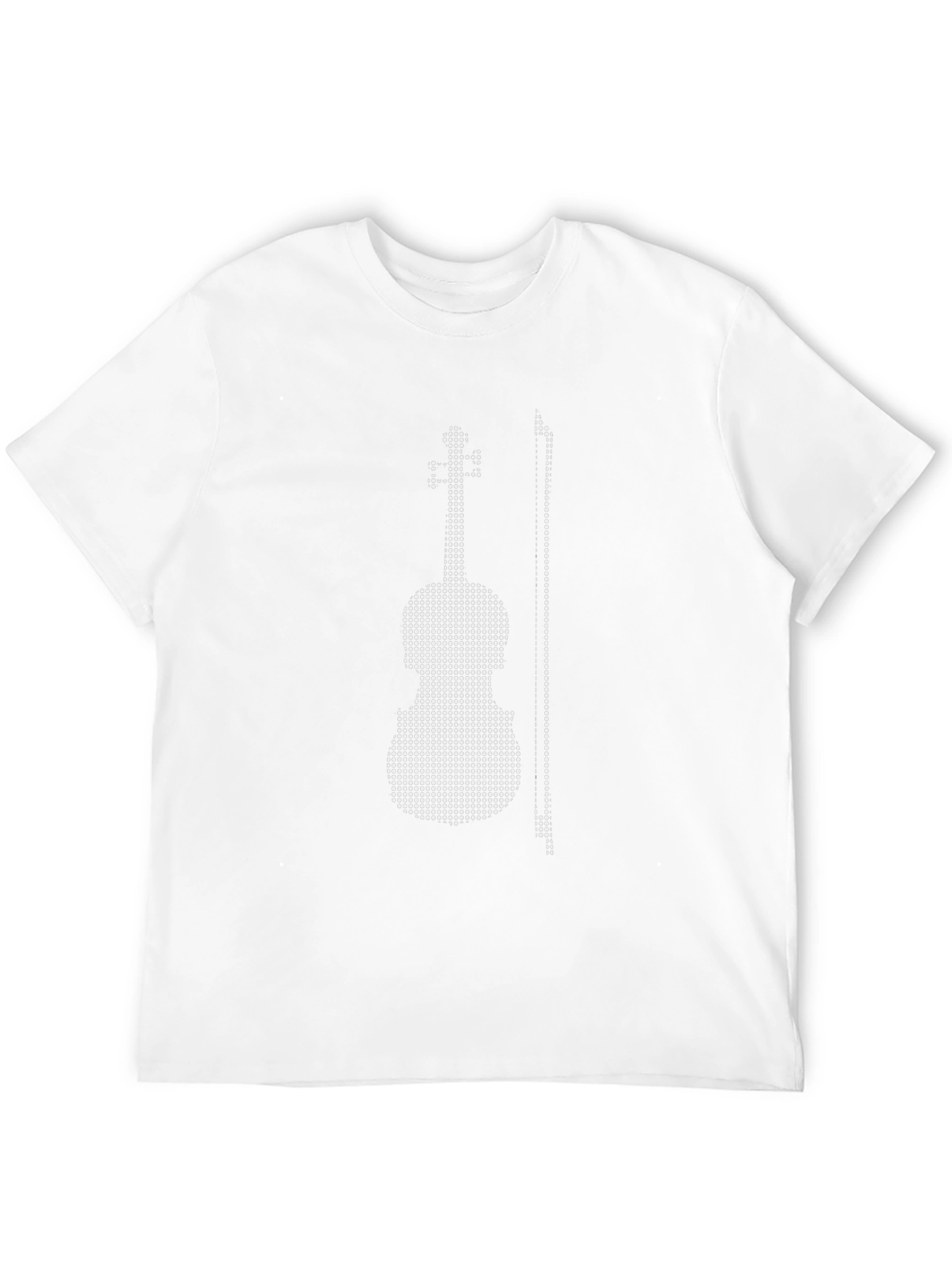 Violin Graphic Tee - Classic Musician T-Shirt