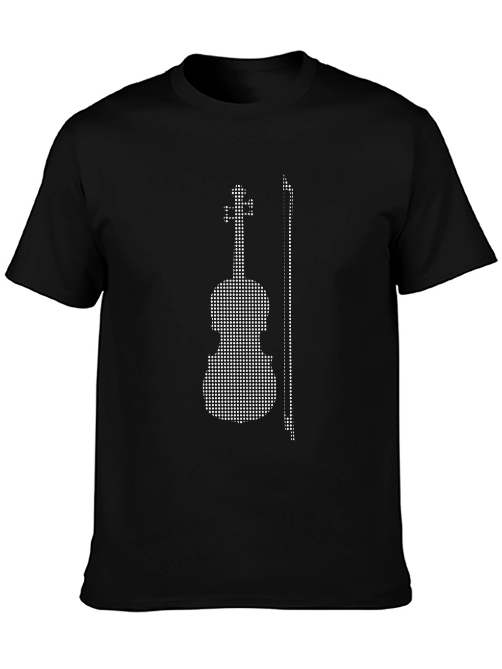Violin Graphic Tee - Classic Musician T-Shirt