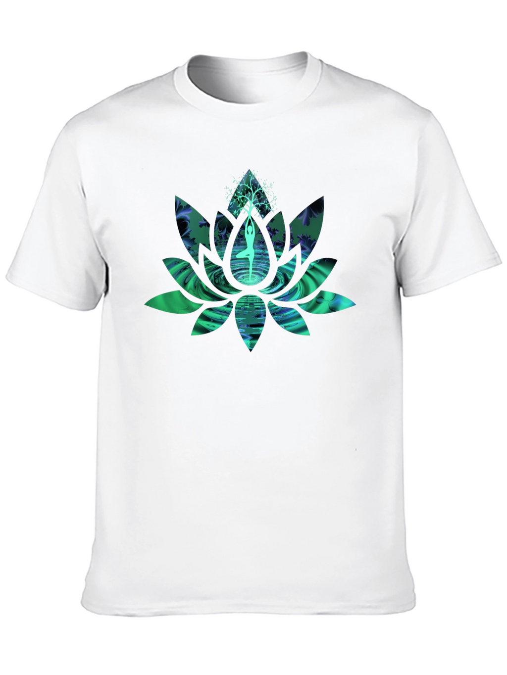 Yoga Lotus Tree T-Shirt