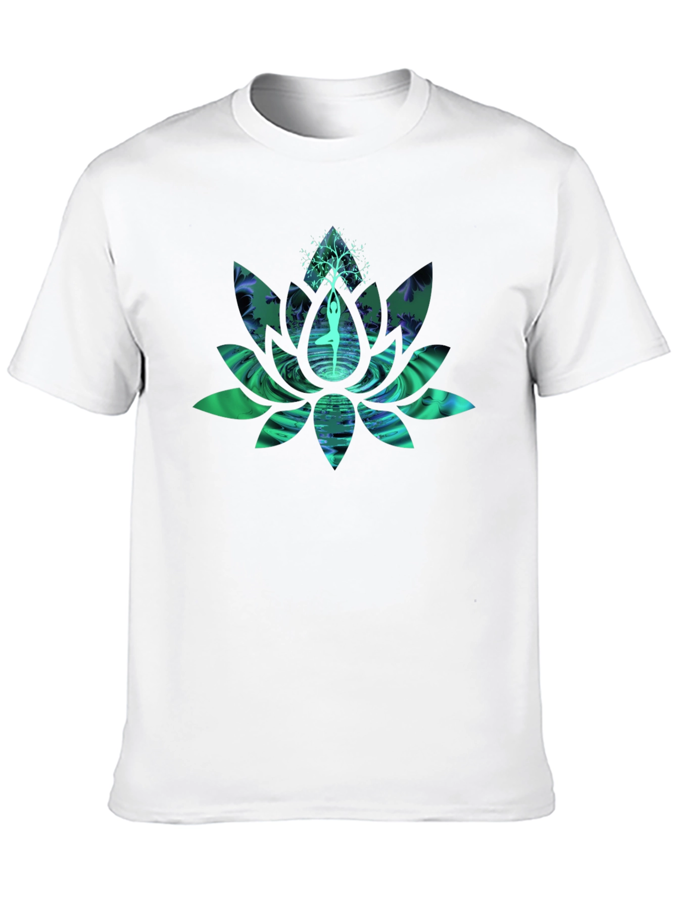 Yoga Lotus Tree T-Shirt