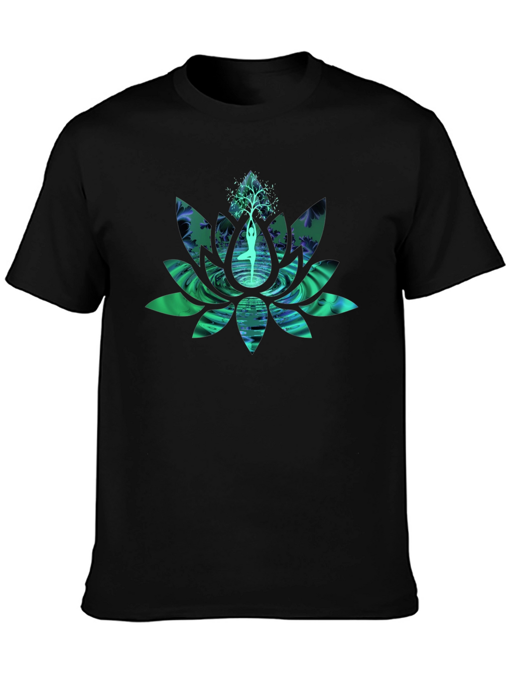 Yoga Lotus Tree T-Shirt