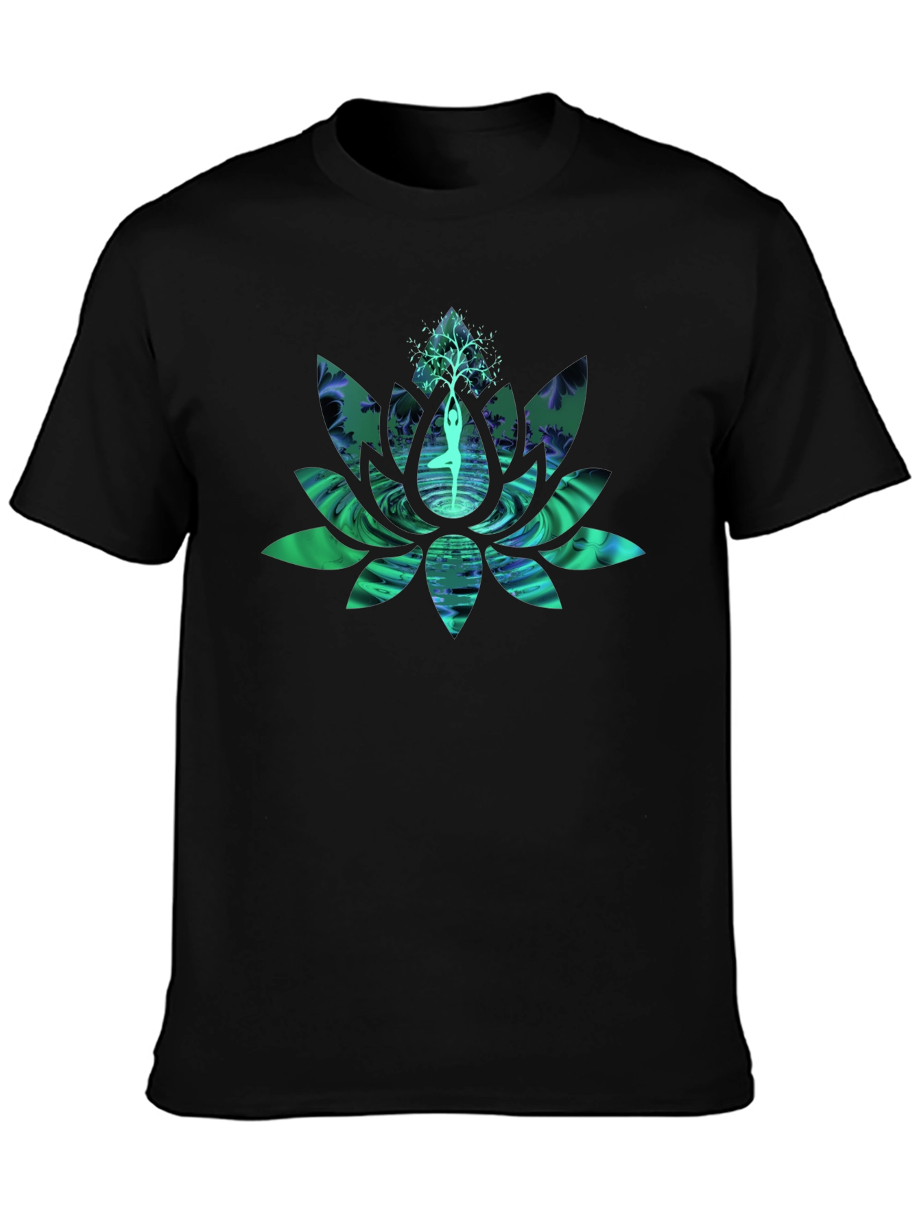 Yoga Lotus Tree T-Shirt