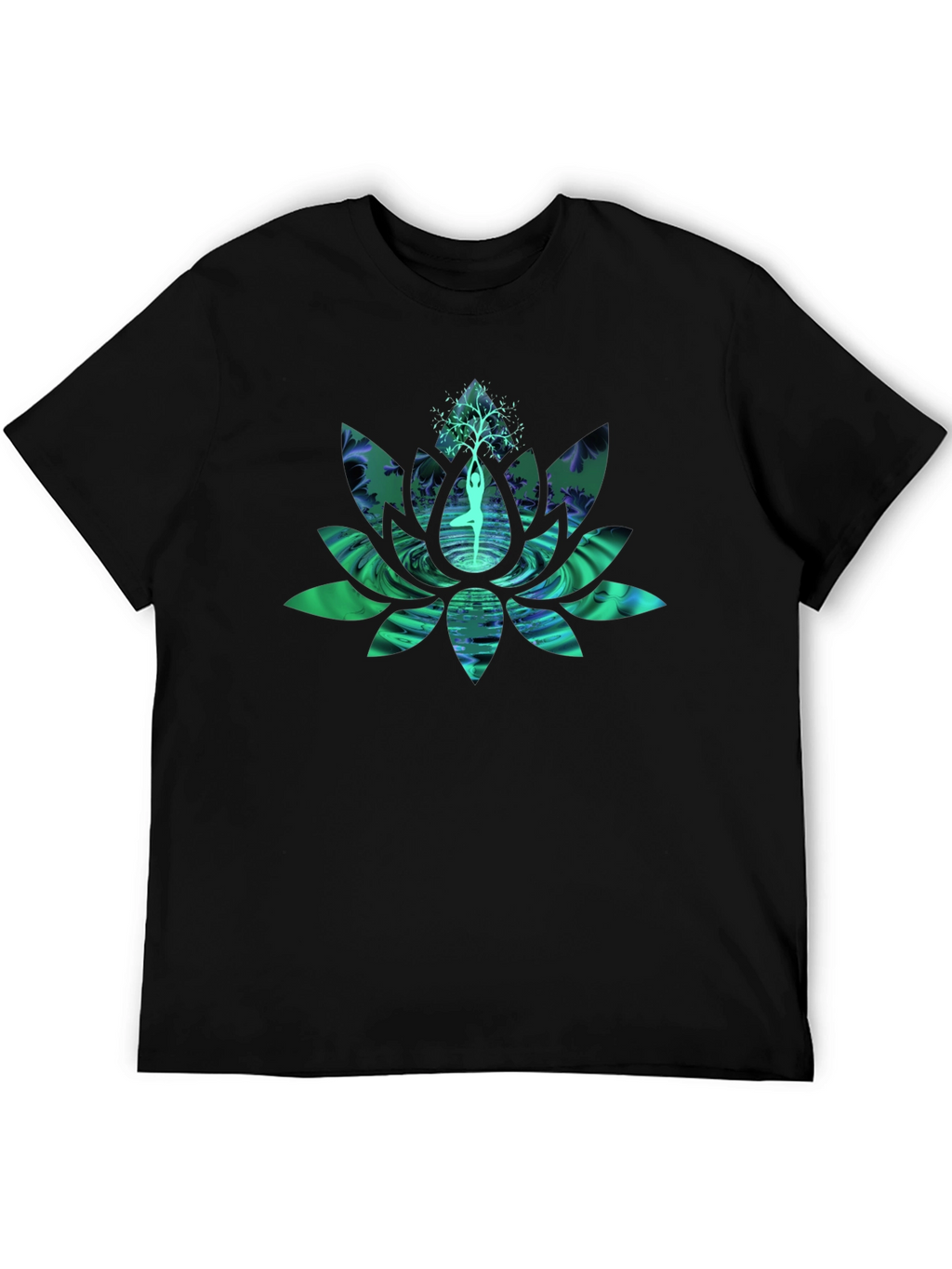 Yoga Lotus Tree T-Shirt
