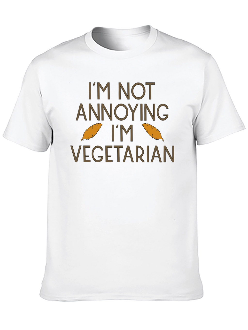Im Not Annoying Im Vegetarian Graphic Tee