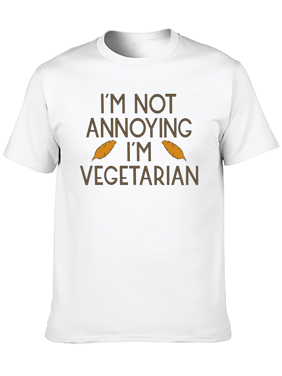 Im Not Annoying Im Vegetarian Graphic Tee