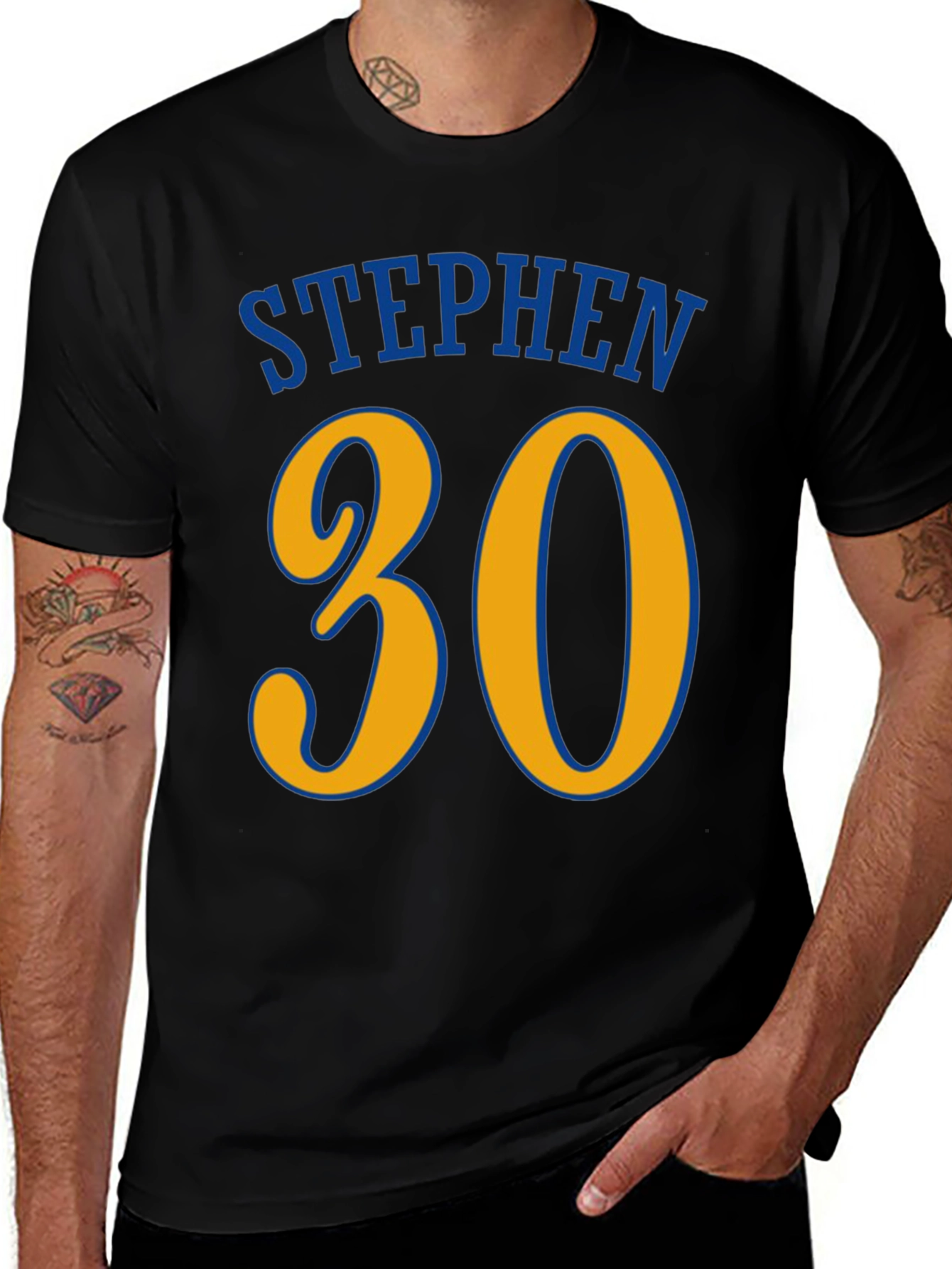 Stephen Curry 30 Fan T-Shirt - Black