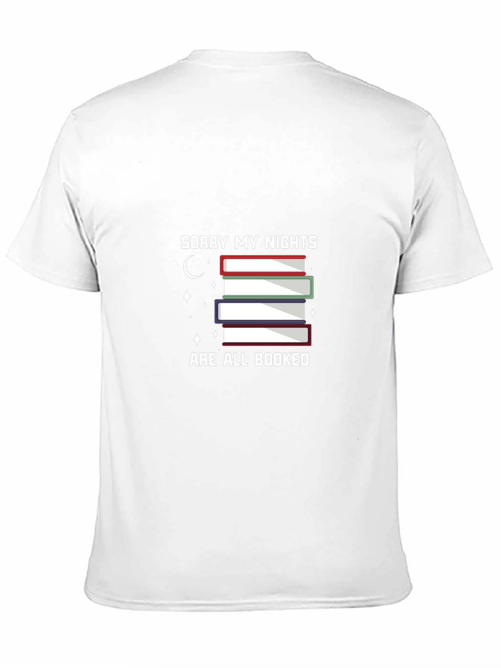 Booked Nights Graphic T-Shirt - Book Lovers Tee