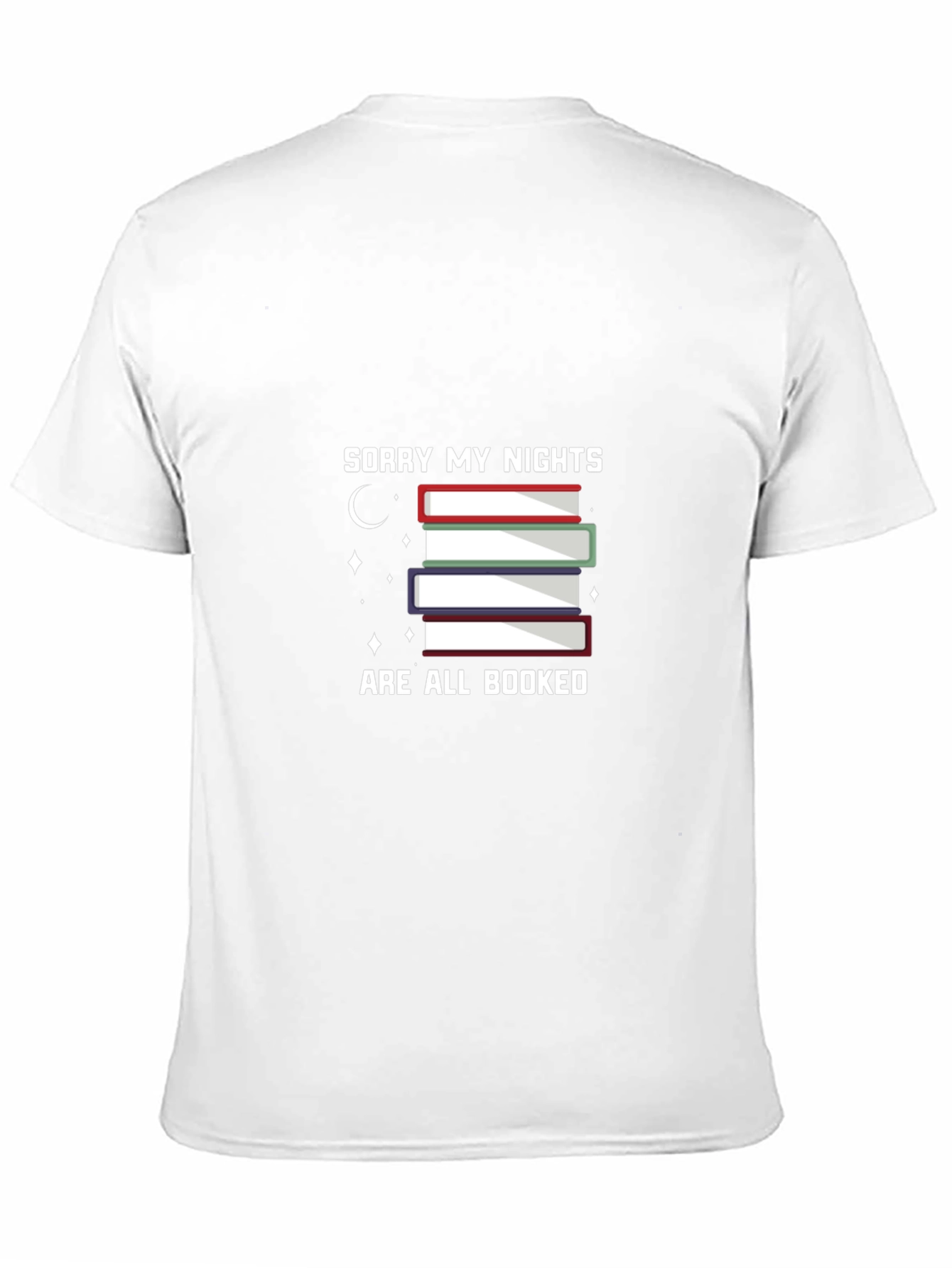 Booked Nights Graphic T-Shirt - Book Lovers Tee